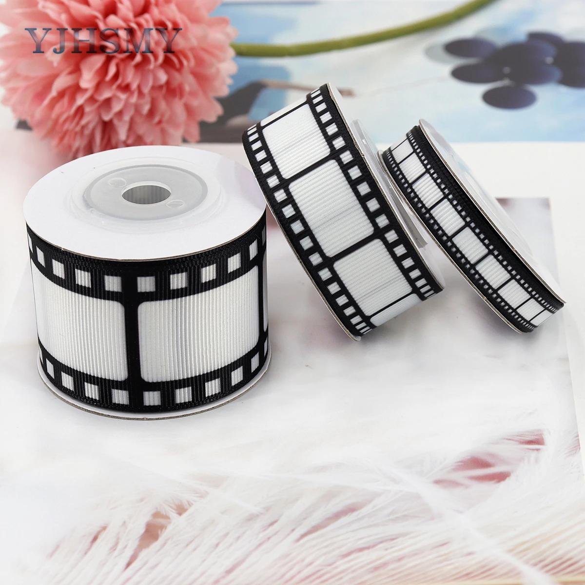 Filmstrip Ribbon Filmstrip Decorating Material Party Accessory for Themed  Party Decor Home DIY Wrapping Wreaths Crafts Christmas - AliExpress