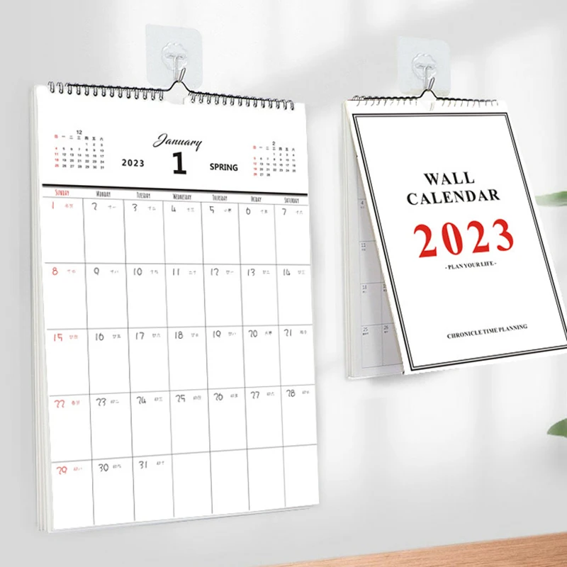Wall Calendar Weekly Monthly Planner Wall Calendar Agenda Organizer 2023 Wall Aliexpress