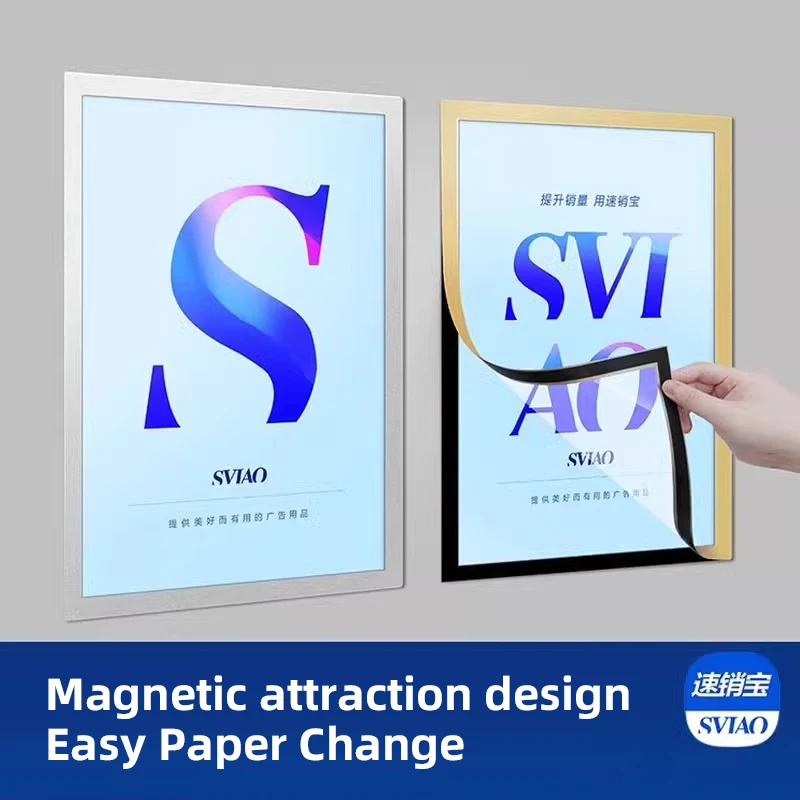 A4/A3 pvc poster display frame advertisement photo frame notice description for certificate document character profile display
