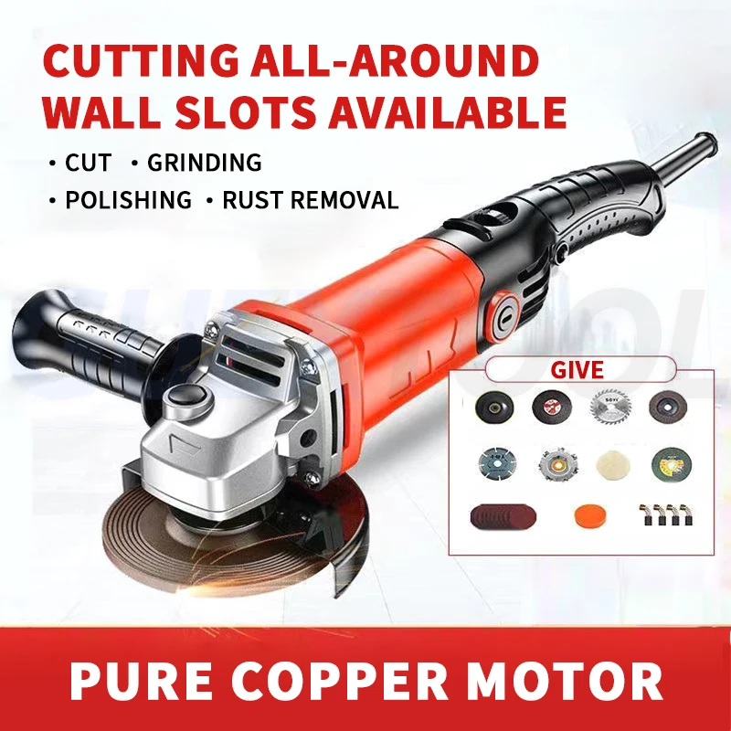 Electric Grinder Machine Polishing Machine Wet Stone Polisher Grinder Water Injection Polisher for Granite Marble Floor Stone