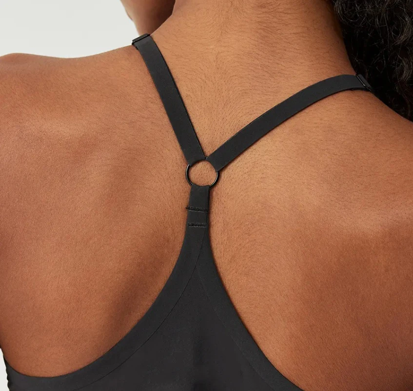 Tennis Dress with Shorts Underneath Workout Dress with Adjustable Straps & Built in Bra Athletic Golf Pockets