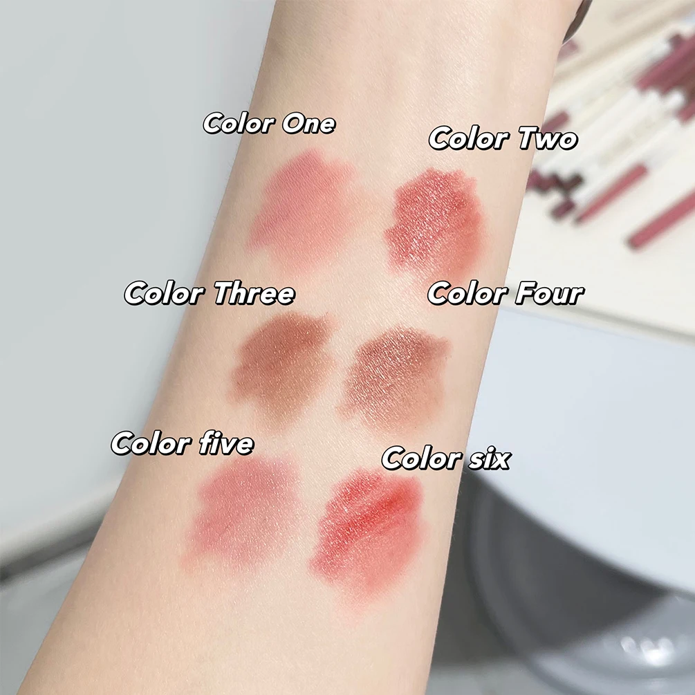 Matte Smooth Lipliner Pencil Waterproof Long-Lasting Makeup Carving Labial Lip Liners Pencil Lipgloss Lipstick Pen Lips Cosmetic
