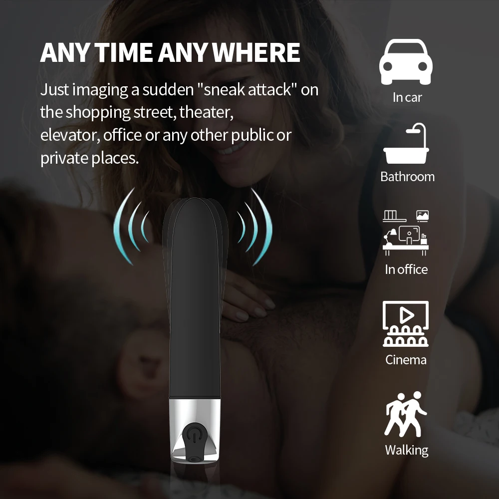 Potenti vibratori a pallottola mini punto G per le donne, giocattoli sessuali portatili discreti, vibratore a proiettili piccoli, impermeabile C_voghion.com