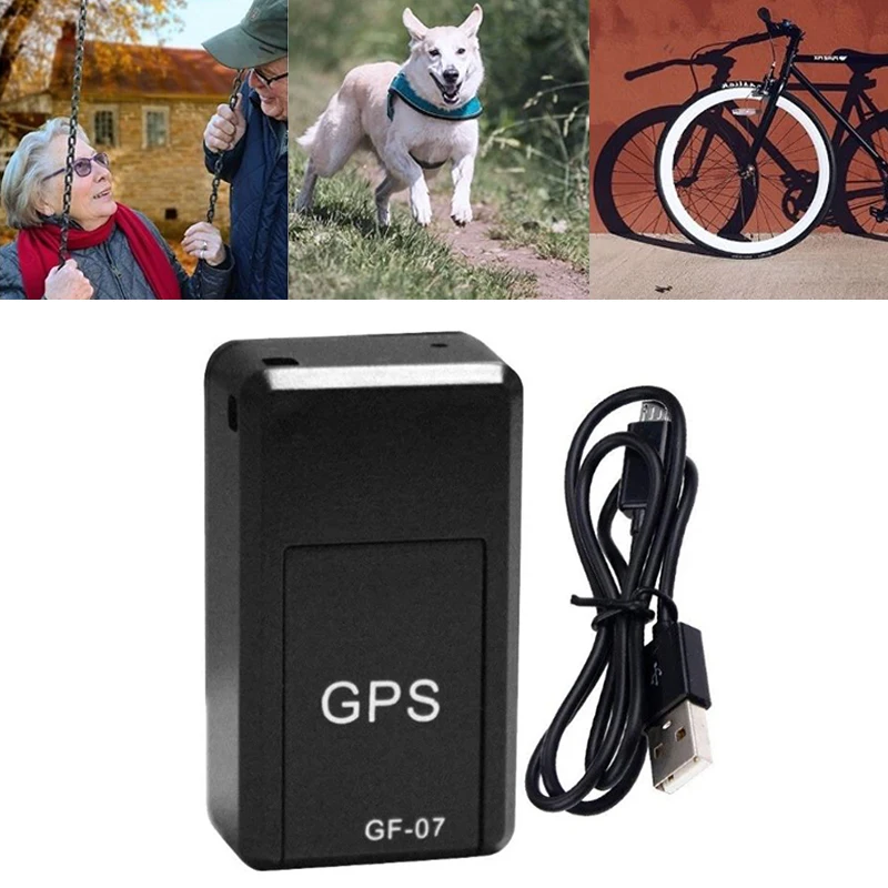 GF07 Car Tracker GPS Positioner Mini Real Time Tracking Adsorption Locator SIM