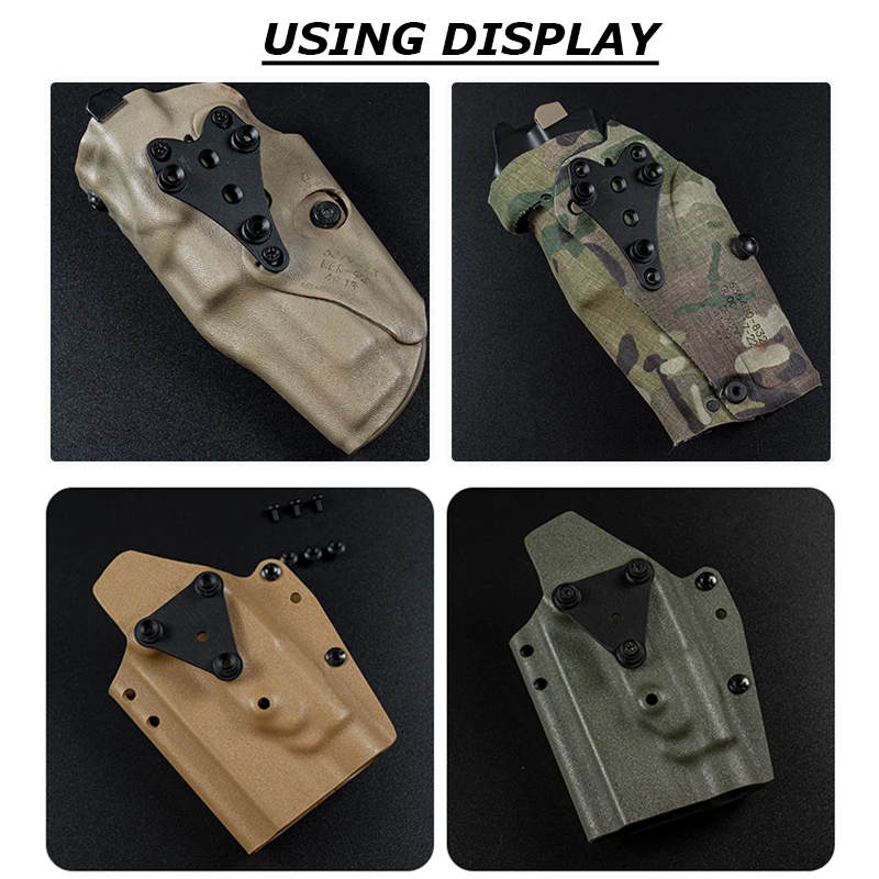 G-Code Pistol Holster Adapter Tactical Quick Locking RTI DUTY Mount Hanger Hunting shooting G17 Holster Platform pistol holster gun holster gun accessories hunting holster