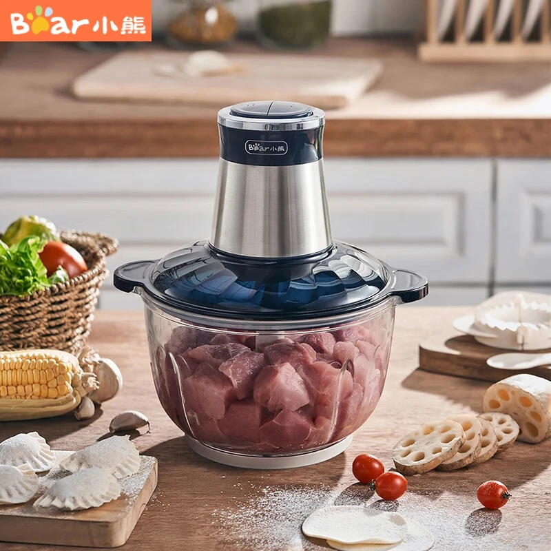 

Electric Meat Grinder Household Small Full-automatic Two-speed Stuffing and Meat Shredder Multi-function Food Chopping Mixer