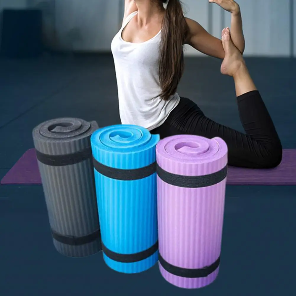 Nbr Yoga Mat Pilates Mat Professional Yoga Sports with Non slip Rubber Joint Elbow Support for Pilates Floor