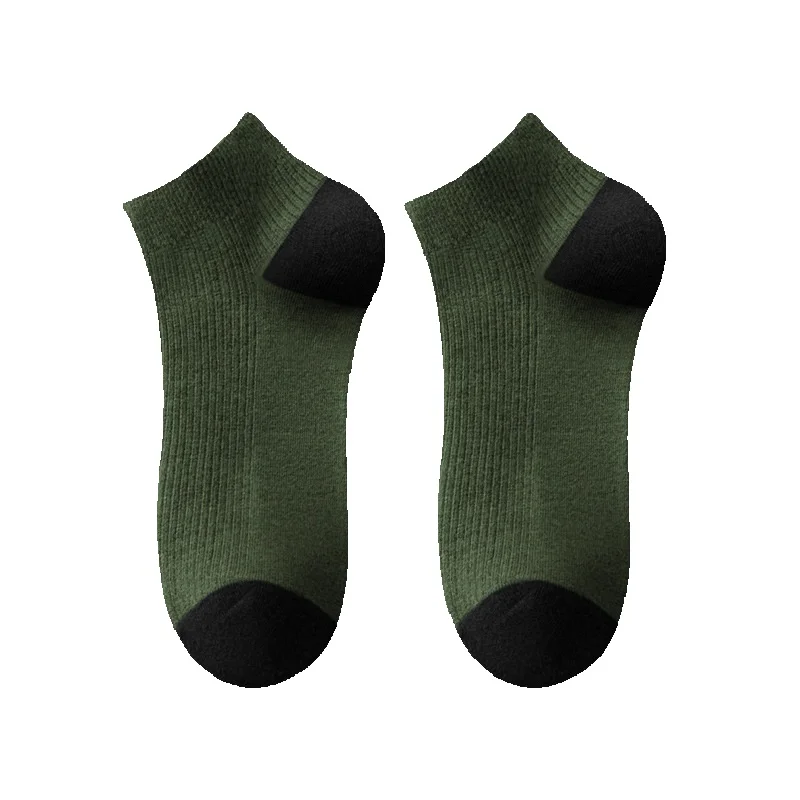 Calzini da uomo deodoranti a tubo corto in cotone pettinato 2025e Pure Summer_voghion.com