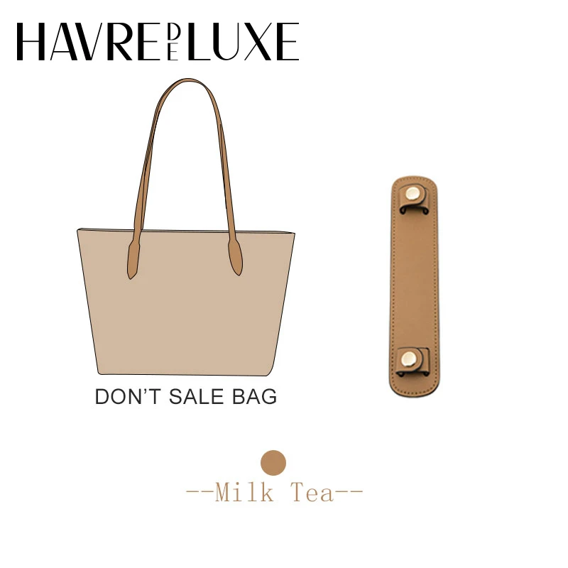 

HAVREDELUXE Bag Shoulder Pad For Coach Tote Bag City33 Mlik Tea Inner Bag Decompression Shoulder Pad Shoulder Strap Clip