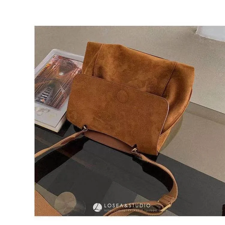 Leather Duffle Bag HOBO - Camel I Travel bag for Men I Made in France