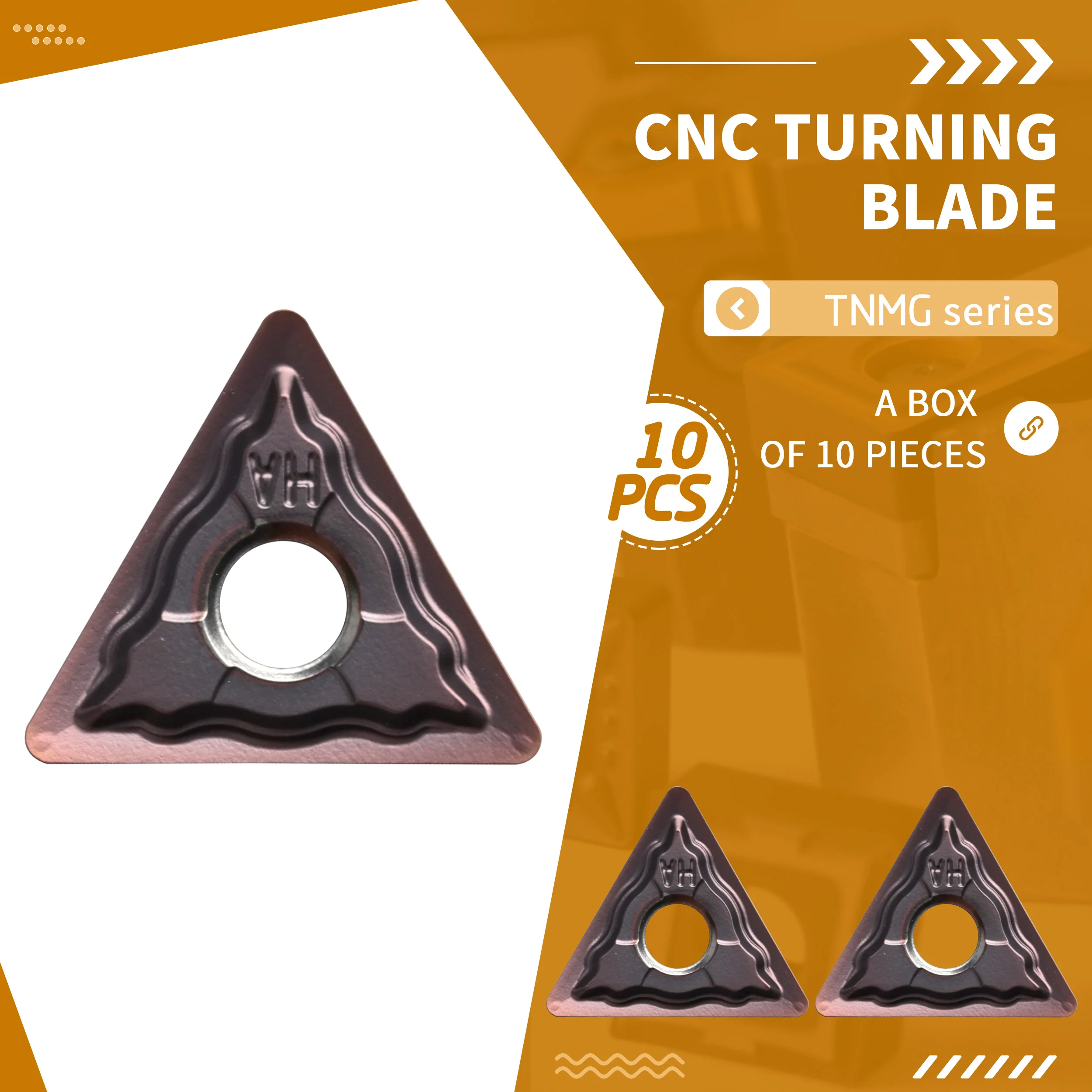 

Фрезерные карбидные Фрезы с ЧПУ TNMG160408 CV8088, высокоэффективные токарные инструменты для обработки, Высококачественная гладкая обработка