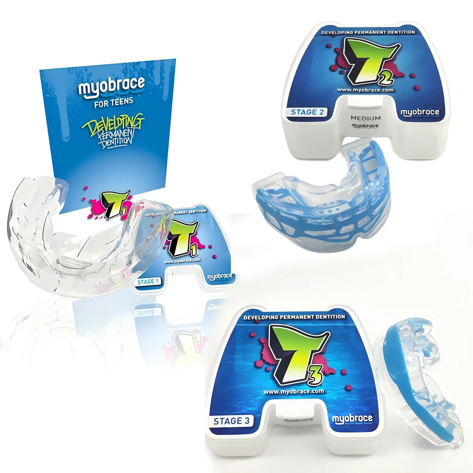 Dental MRC Orthodontics For Children MRC Orthodontic Teeth Original Myobrace J2,K,T,A,I-3,TMJ,T4K,Lip Series