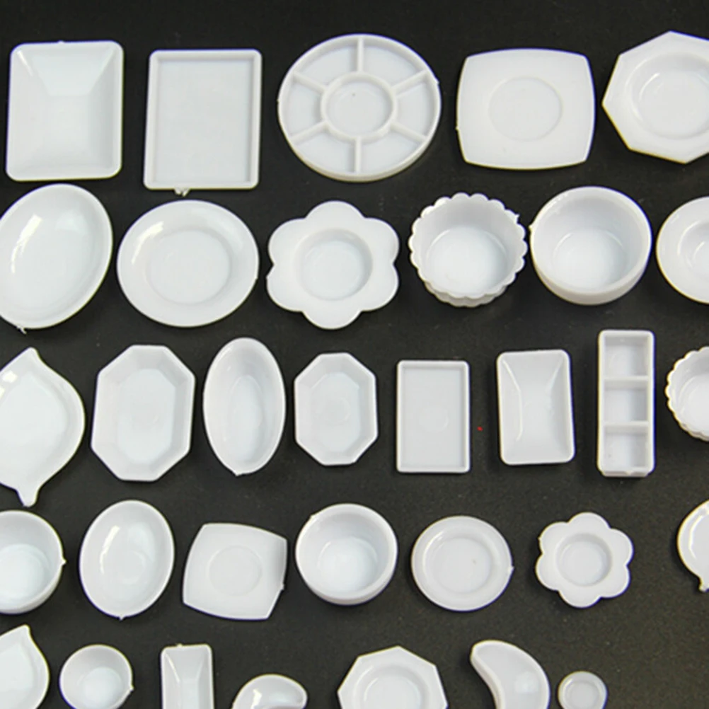 33Pcs/Set Kitchen Mini Tableware Doll Accessories