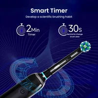 Oral B Pro 4 Ultra Electric Toothbrush 3D Rotation Rechargeable Teeth Brush Pressure Sensor 4 Brushing Modes 2 Min Timer 6