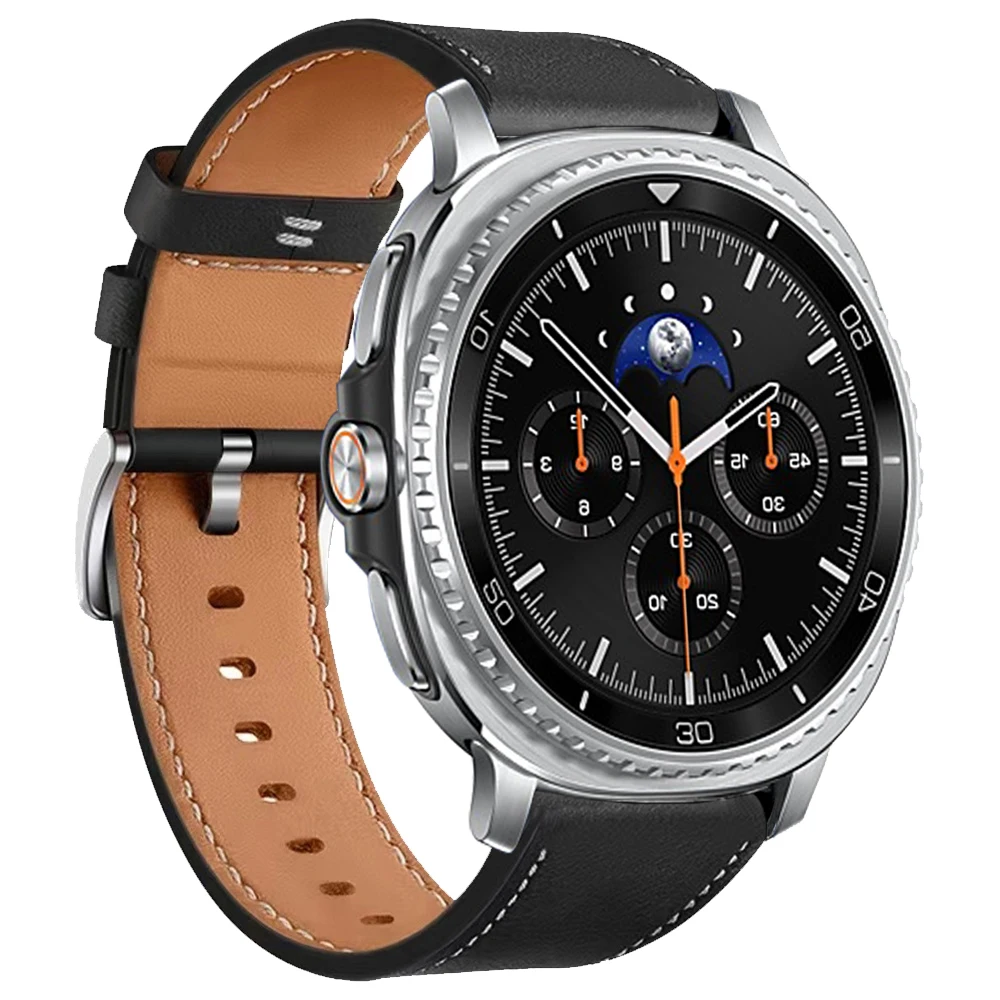 Premium Soft Leather Watch Strap – Casual Wristband