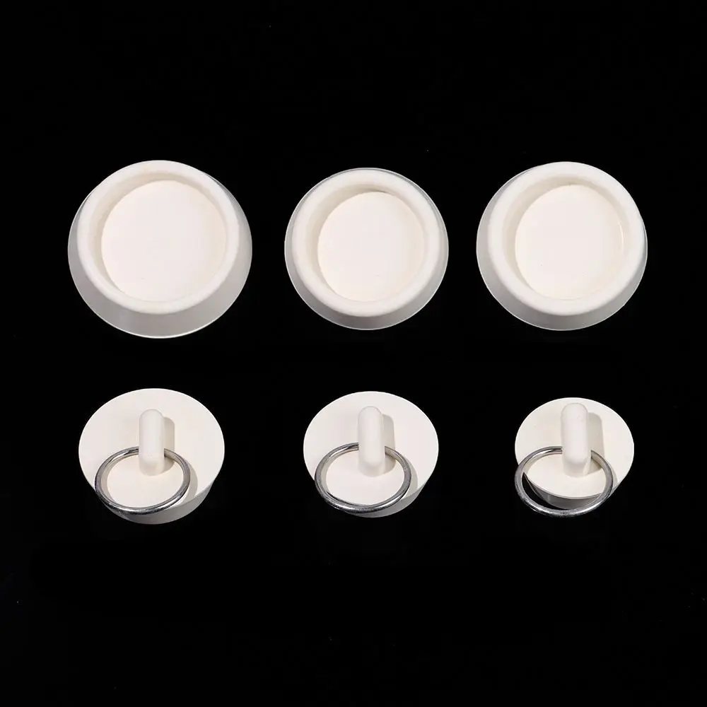 Kitchen Bath Rubber Sink Plug Floor Drain Plug Sink Bathtub Drainage Stopper Laundry Leakage-proof Bathroom Supplies drain stopper
