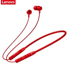 

Original Lenovo QE03 V5.0 Wireless Neckband Bluetooth Earphones Sports Stereo Earbuds Magnetic Earphones Headset For Android IOS