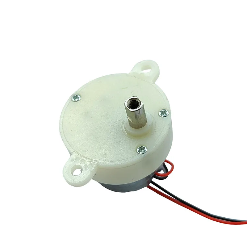 DC 3V-7.4V 5V 12RPM Slow Speed Mini 300 Gear Motor Micro 32mm Plastic Gearbox Gear Reduction Motor DIY Stage Lights Toy Model