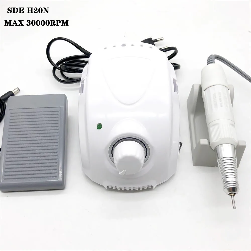 

BTmarathon Champion-3 65W Electric Manicure Machine Control Box 30000RPM SDE H200 handle Electric Nail Drill Nail File Set