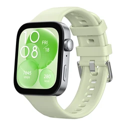 Silicone Sport Band Replacement for Smartwatch - Premium Strap Accessory for Active Lifestyles (Green)