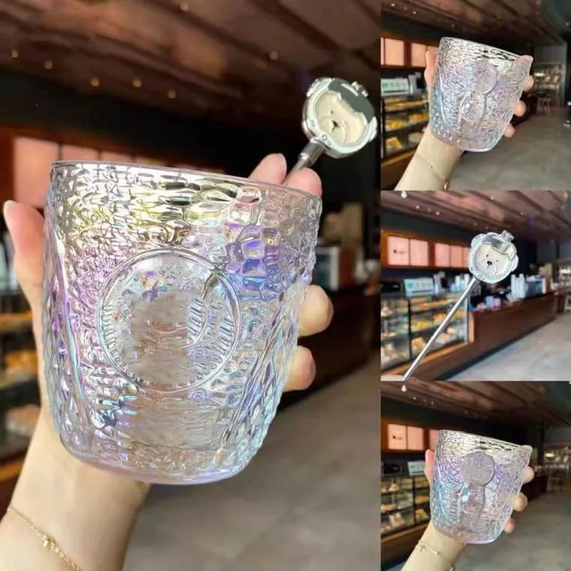 

Термостойкая стеклянная кружка-астронавт премиум-класса, цветная, меняющая цвет, милая пивная кружка, кофейная чашка, подарок