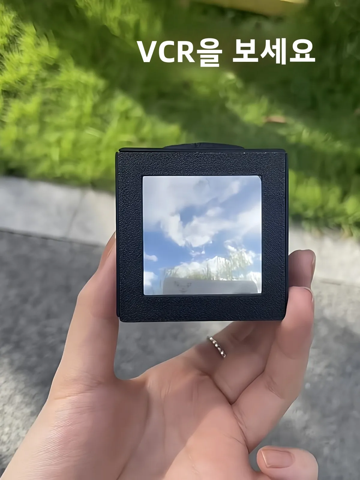 허리 높이 뷰파인더 DIY 핸드헬드 카메라 프레넬 렌즈 3D 프린팅 수리 하셀블라드 렌즈 재료 키트 휴대용 메이크업 거울