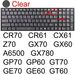 Premium Silicone Laptop Keyboard Cover and Skin Case (Clear)
