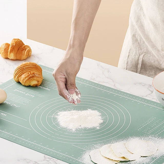 Tapis De Cuisson En Silicone, Tapis De Cuisson En Silicone, Antidérapant  Pour La Pâte à Gâteau 