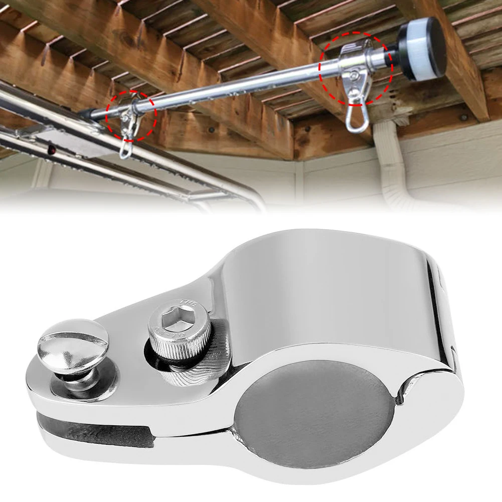 1Pc 316 Stainless Steel Boat Marine Hinged Upper Jaw Slide Hinge Hardware Fittings 22/25/30/32mm Easy Install Marine Hardware
