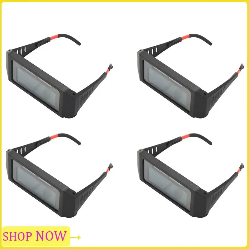 Especial 4X Solar Automatic Dimming Welding Protective Mask Welder Glasses Welding Cap