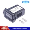 1PC 6 Digits 100-250V AC Hour Meter,Complete Sealed Quartz Timer Counter SYS-1 12v 24v Dc Ac 110v 220v 1