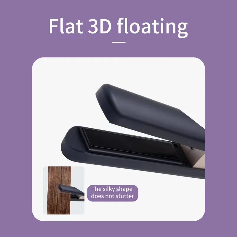 wireless hair straightener long battery life straight curly hair dual-purpose portable USB charging mini  מסלסלי שיער hot brush 4