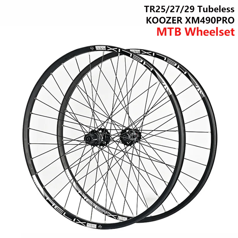 Koozer Mountain Wheelset Rainbow Qr Ta Boost Custom Made Mtb Wheel 27.5