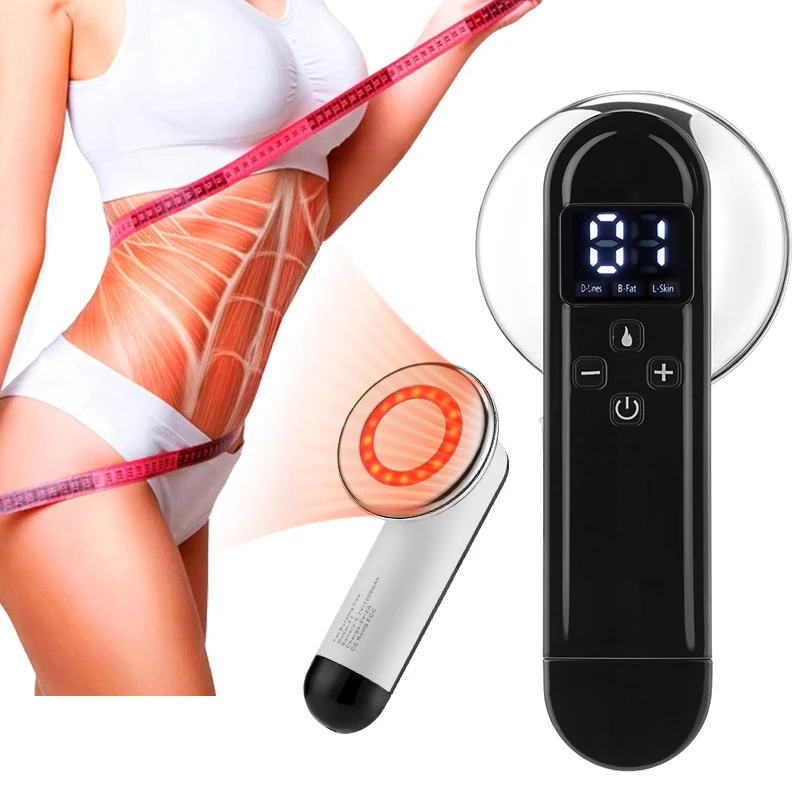 

EMS & RF Radio Frequency Body Slimming Machine Fat Burner Red Light Body Shaping Machine Fat Burning Anti Cellulite Massager