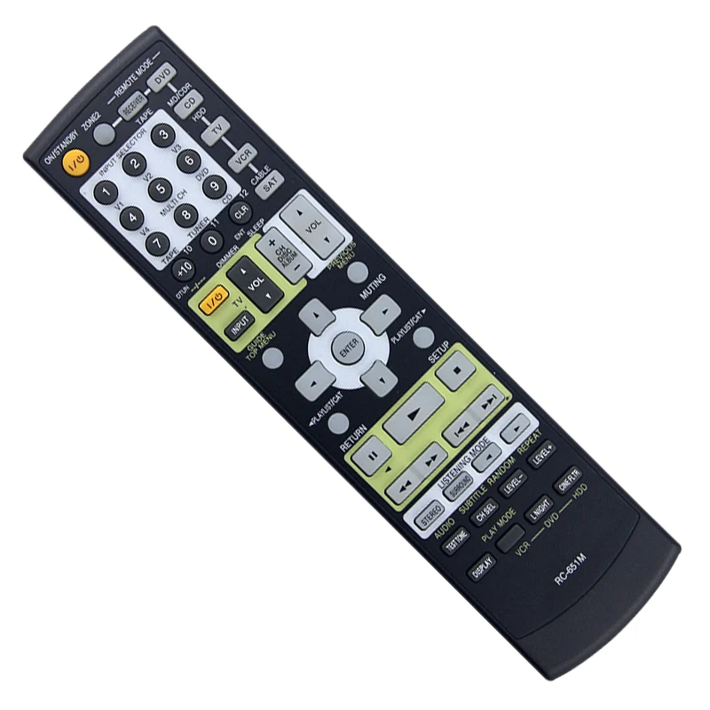 온쿄 AV 리시버 TX-SR604 TX-SR674 TX-SR8460 TX-SR8467 TX-SR604E TX-SR674E TX-SR604S Sp와 호환되는 RC-651M 리모컨