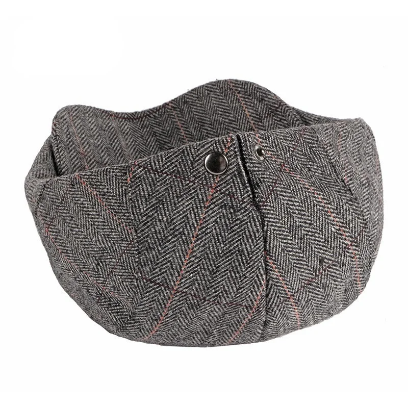 Classic Plaid Stripe Cap for Men Women Winter Cotton Flat Ivy Vintage Gatsbay Hat Irish Outdoor Cabbie Beret Painter Hat beret hat,newsboy cap,newsboy hat