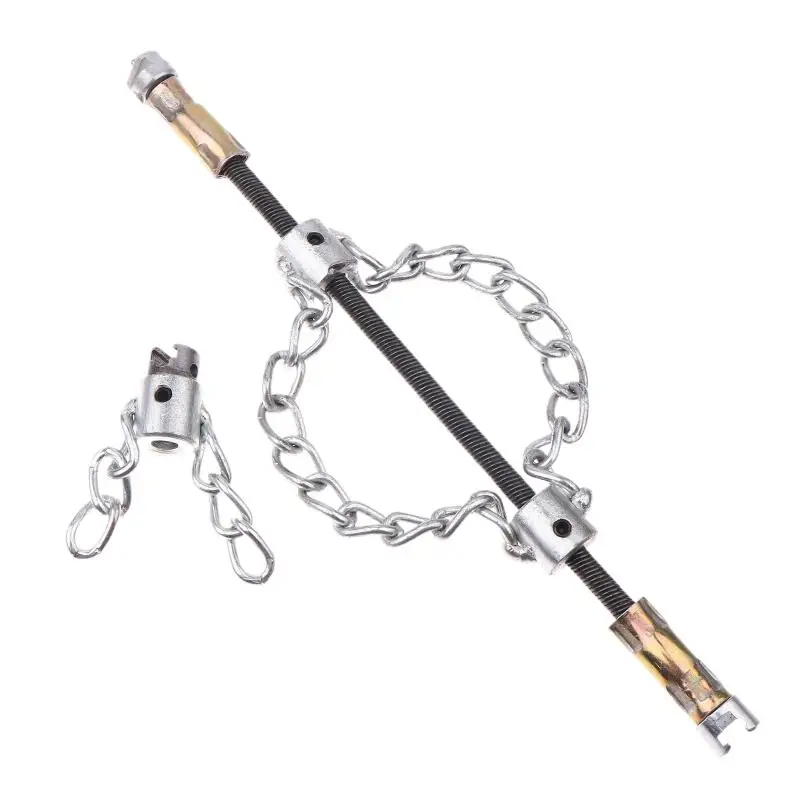 Effective Descaling Chain with Multi-Purpose Maintenance Tool for PVC Pipes – Push-Type