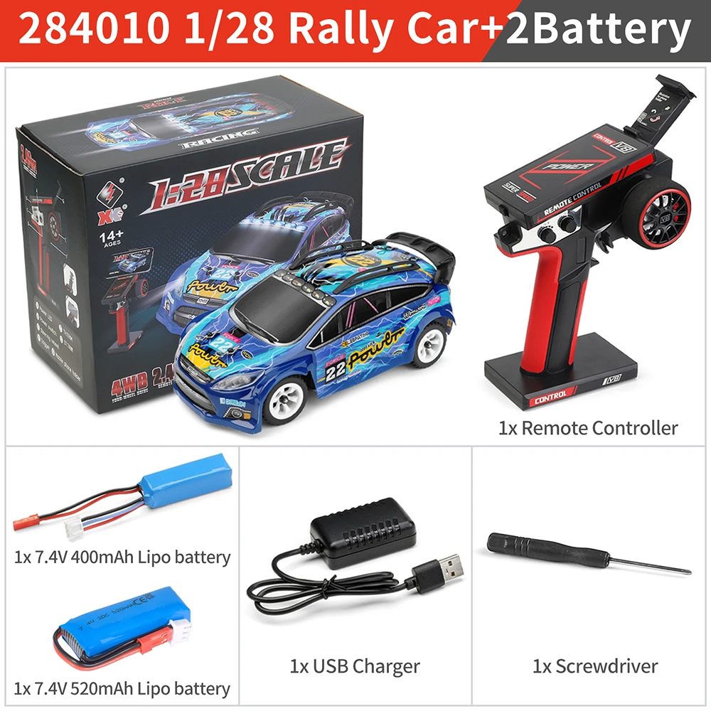 RC Wltoys 284131 1/28 2.4G 4WD Short Course Drift RC Car Vehicle