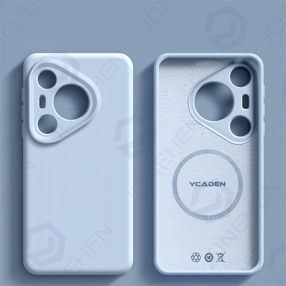 Premium Liquid Silicone Magnetic Shockproof Case - Soft Bumper Cover