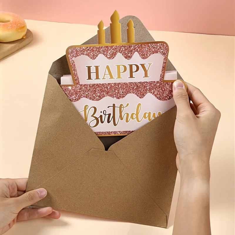 돈 생일 카드 생일 현금 봉투 접이식 현금 홀더 인사말 봉투 창의적인 돈 상자 접이식 현금 선물 봉투