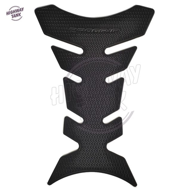 3D Motorcycle Sticker Decal Gas Oil Fuel Tank Pad Protector Case for Yamaha Suzuki Kawasaki Honda BMW Harley Black