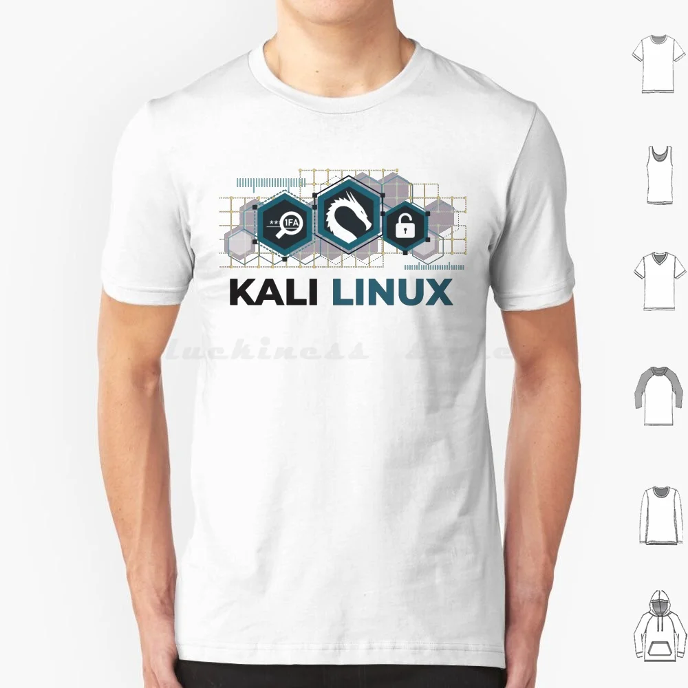 Kali Linux Metasploit #1 ( Light ) T Shirt Big Size 100% Cotone Kali Kalilinux Kali Linux Metasploit Haxor Decoing Deep Web