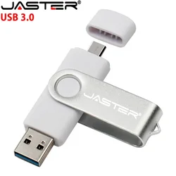 JASTER Usb 3.0 OTG USB flash drive for SmartPhone/Tablet/PC Pen Drive 4GB 16GB 32GB 64GB High speed Micro USB Stick Pendrives