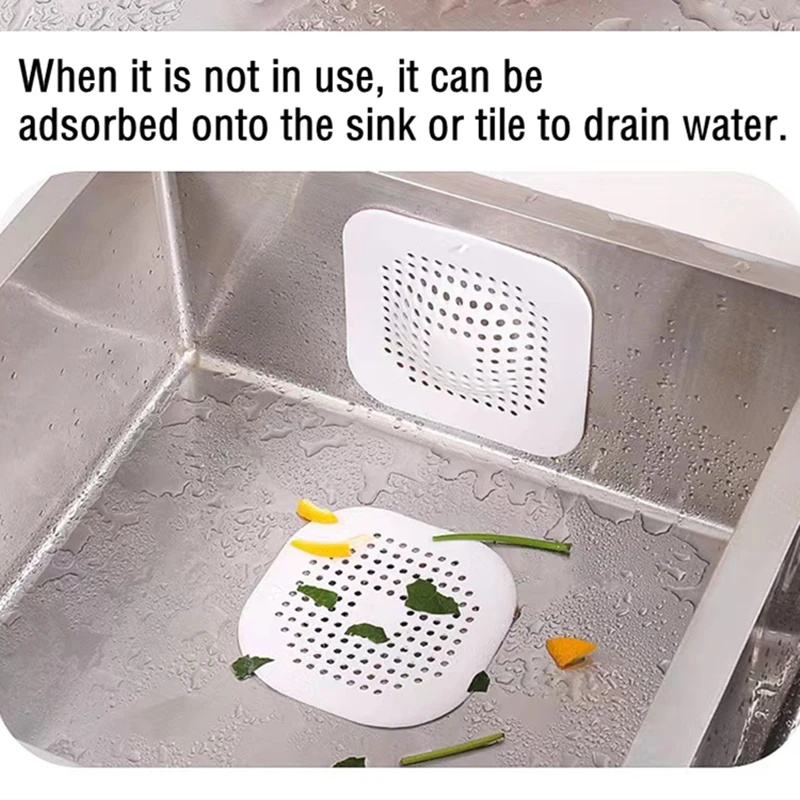 Kitchen Sink Filter Strainer Shower Drain Hair Catchers Hair Stoppers Sink Mesh Bathtub Trough Filter Bathroom Accessories Sink Filter
