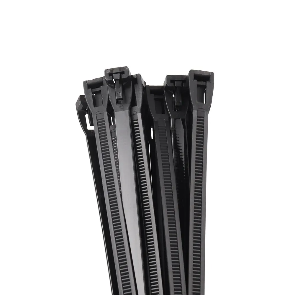 Attaches zippées Nylon 7.2x300mm Lot 50 - Réutilisables