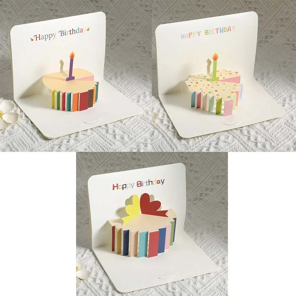 3D Pop-Up Birthday Card with Envelope - Perfect Party Gift