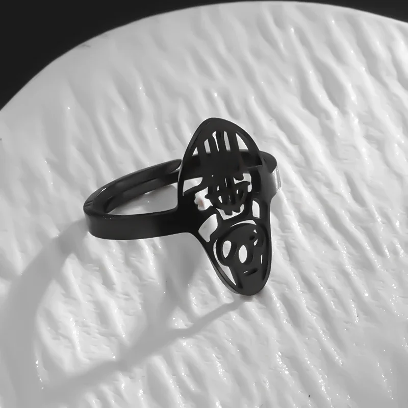 Stainless Steel Adjustable Ring for Men and Women