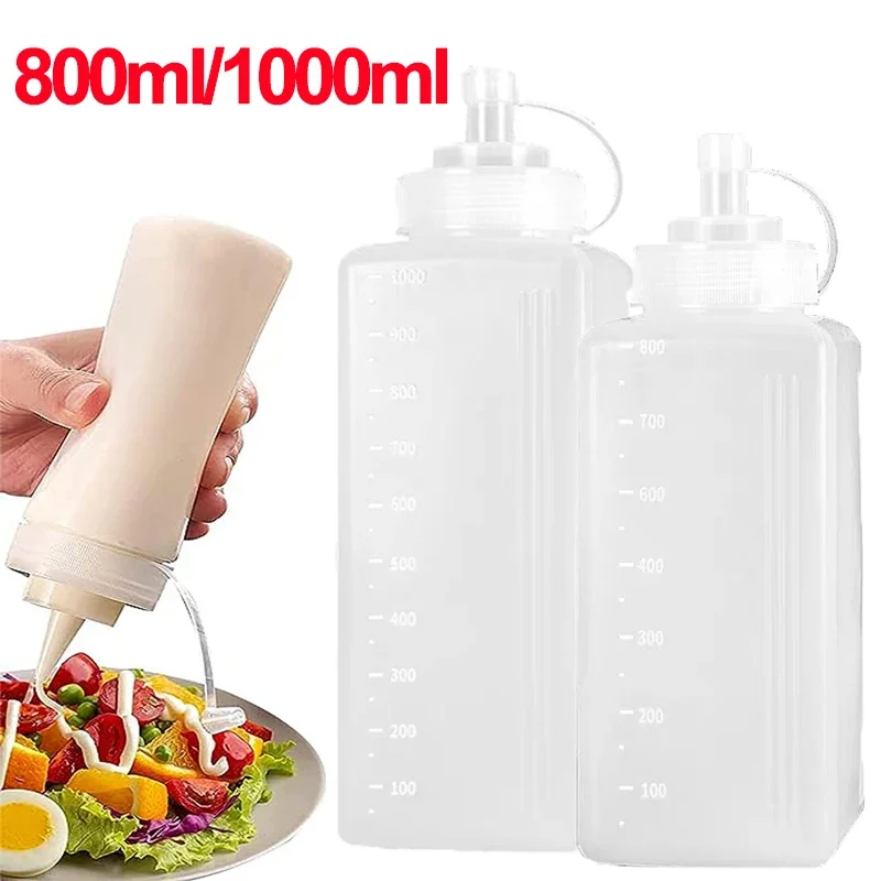 

Пластиковая Герметичная Бутылка для соуса, 800/1000 мл