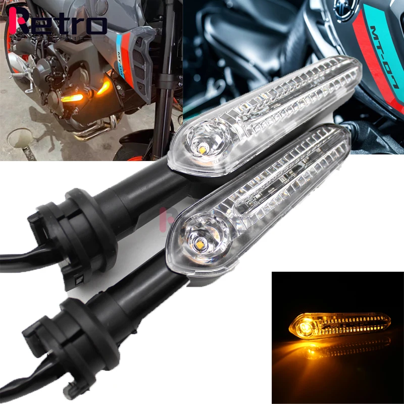 

LED Turn signal Light For YAMAHA NVX155 EXCITER 150 YBR125 YBR250 WR250R WR250X Motorcycle Indicator Light Flasher Lamp