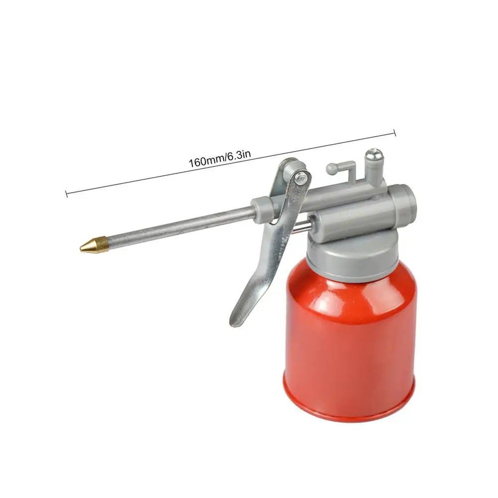 250ML Oil Can Pump Oiler Bottle Manual Oiler for Oiling Lubrication Oil Spray Bottle Nozzle Machine Pot Grease Guns